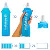 Soft Flask Water Bottle 500 Lightweight Foldable Bottle for Running Trekking Cycling