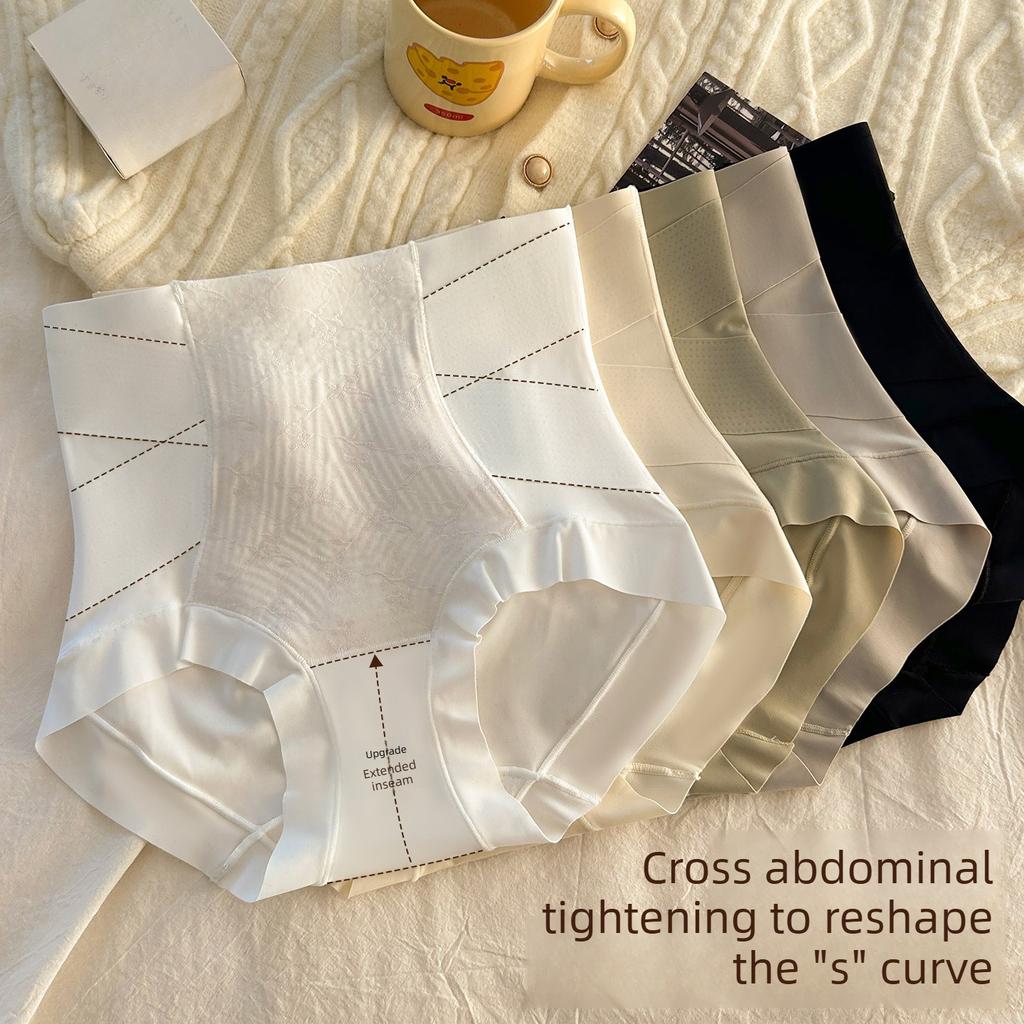 Женские Весенние и Осенние Трусики-Слипы с Высокой Талией, Бандаж X, Легкий Пластик, 7A, Антибактериальная Внутренняя Подкладка, Для Живота и Бедер