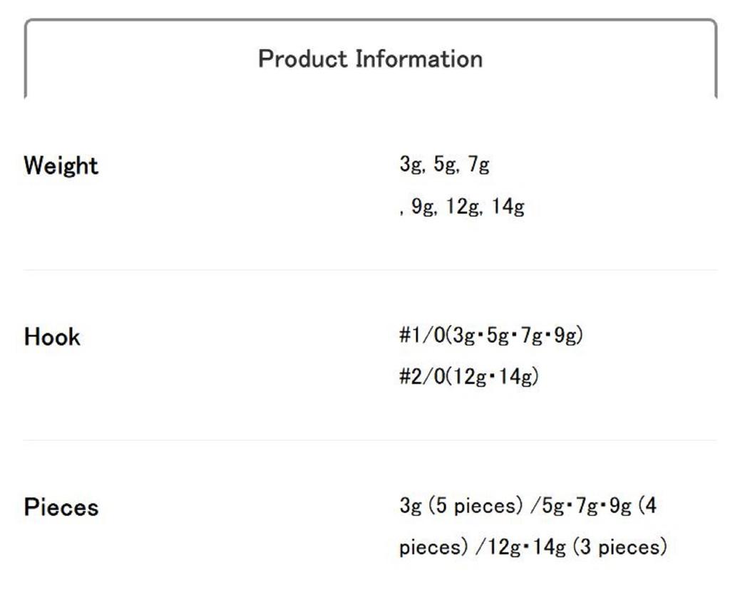 DUO Jig Head BR Head Zinc Size 1/0 3 Grams 4 Pcs (0657)