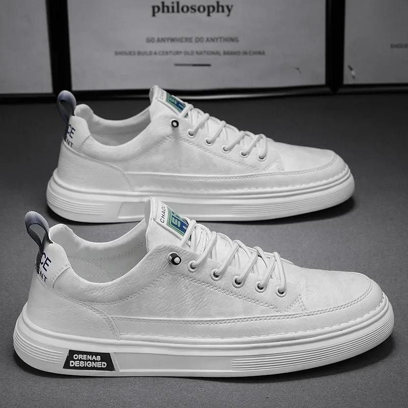 Мужская роскошная кожаная повседневная обувь Мужская мода Высокая комфортная обувь на платформе для отдыха и спорта Рабочая обувь Мужская обувь Chaussure Homme