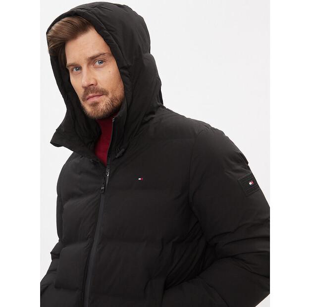 Зимняя куртка Tommy Hilfiger MW0MW33958, черная, стандартный крой