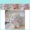 Adorable Cute Bear Plush Toy Keychain Fluffy Stuffed Animal Bag Charm Doll