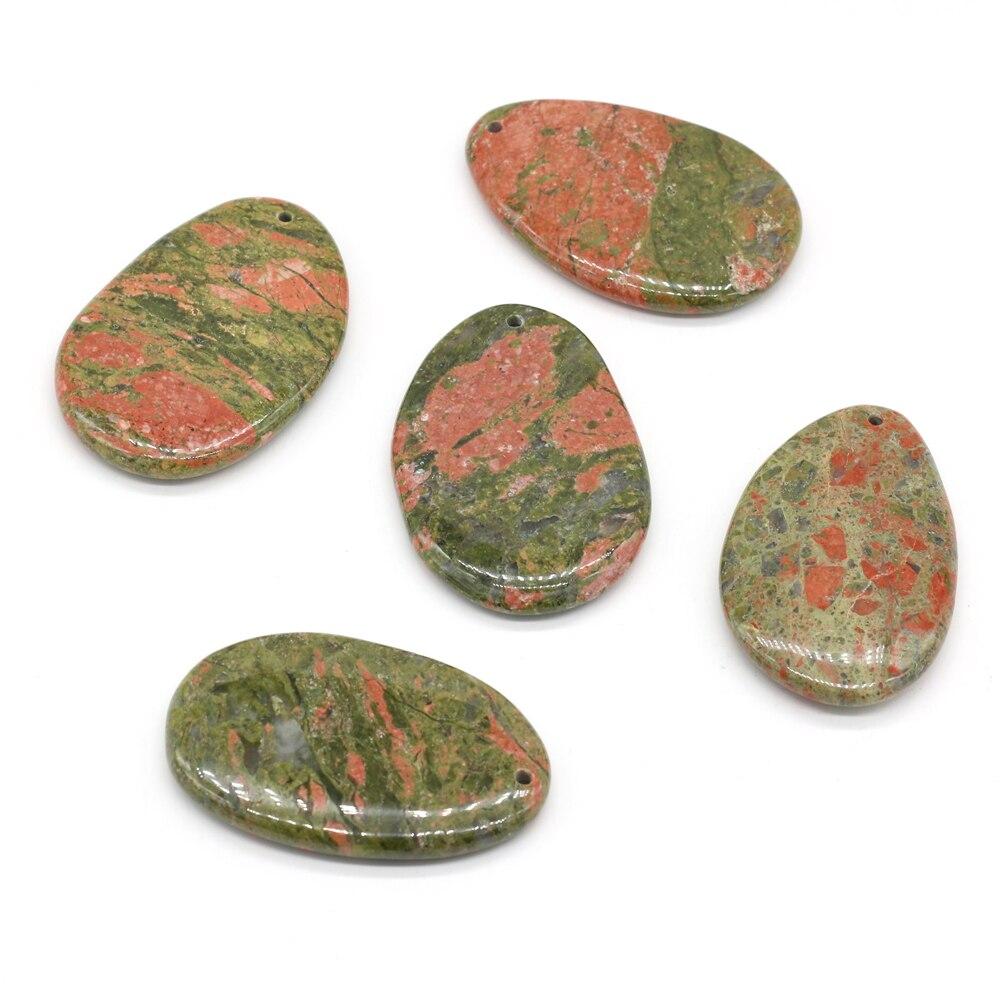 Подвеска из натурального камня унакит/розовый кварц/агаты, нестандартная подвеска для изготовления ювелирных изделий, ожерелье, браслет, серьги, аксессуар