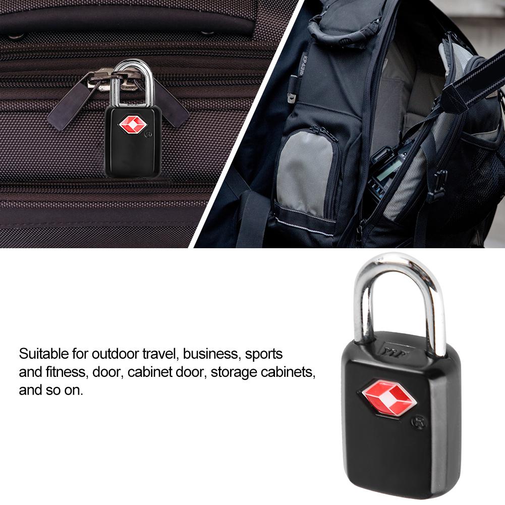 TSA21011 Luggage Key Travel Lock Customs Suitcase Security Padlock