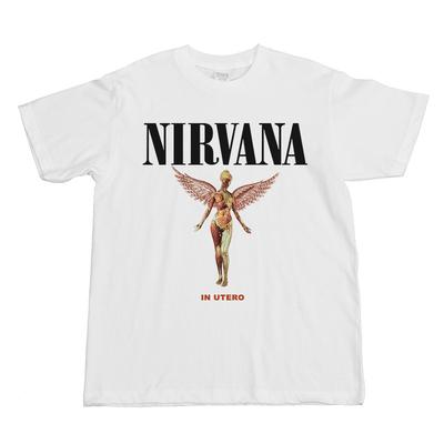 Классическая ретро хлопковая футболка группы Nirvana для мужчин и женщин, с коротким рукавом, летняя, в панк-стиле, однотонная, свободная, повседневная, дышащая футболка