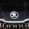 Car Sticker 2026 Hot 2pcs Car Front Hood Badge Rear Trunk Emblem Sticker For Skoda Yeti VRIS Rapid Octavia a5 a7 Kodiaq Karoq Ka