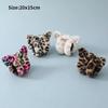 Leopard Cat Winter Earlap Cute Plush Earmuffs Soft Fur Ear Cover Warm Headphone Skiing Ears Warmer Adult Children Earmuff