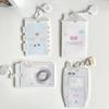 1Pc  Cute Mobile Phone Camera House Shape PVC Card Holder Kpop 3-inch Photocard Display Pendant for Backpack Keychain
