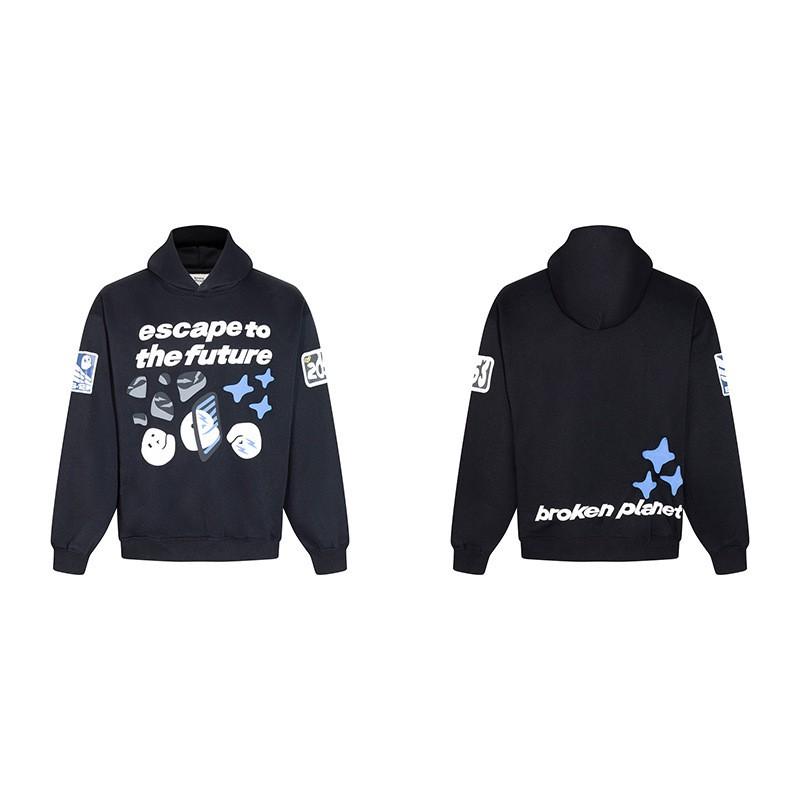 Mens Oversized Hooded Sweatshirt With Fleece Lining Streetwear Style Cotton Pullover Winter Casual Wear