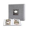Without Discoloration Sticking Stylish Elegant Fabric Cover With Frame Photo Album Holds 200 6-inch Photo Album