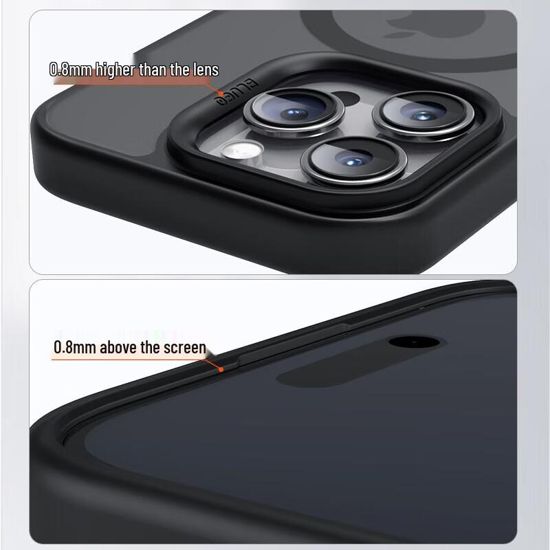 Blue Ape Magnetic Frosted Phone Case for iPhone 15