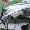 Магнитное автомобильное зарядное устройство Защитный чехол от дождя Водонепроницаемый Защитный чехол для порта зарядки электромобиля Всепогодный чехол для зарядки электромобиля на открытом воздухе