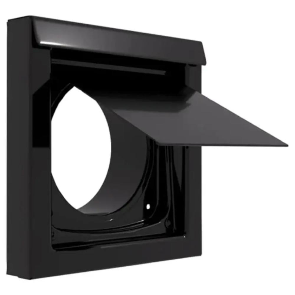 Вентиляционное устройство размером 4 дюйма Металлический материал Наружная вентиляционная решетка Вентиляция сушилки