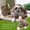 Super soft short plush sloth doll for kids and girls.