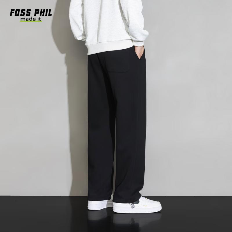 Мужские повседневные брюки Foss Phil с кулиской, прямые, 6008