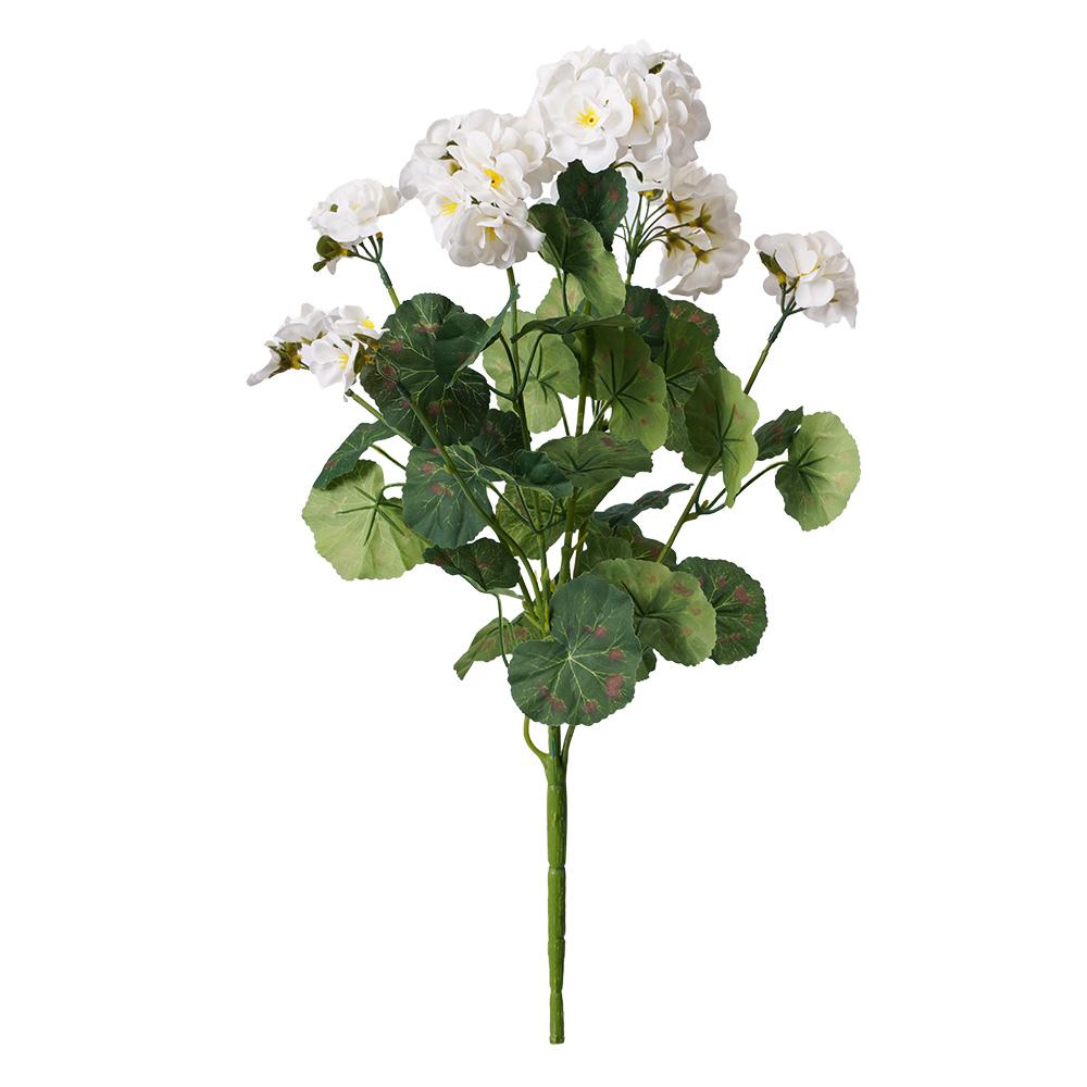 New Product Ideas Artificial Geranium Flowers Silk Floral Ornaments Home Living Room Wedding Decor
