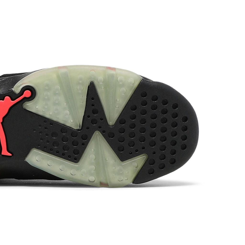 Air Jordan 6 Retro BG 'Infrared' 2014 (унисекс) Черные / Инфракрасные Детские Баскетбольные Кроссовки 23 384665 023