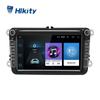 Hikity 8-дюймовый авторадио для VW Golf Passat Polo Seat Android Радиоплеер Double Din Автомобильный Hi-Fi Радио MP5-плеер GPS-навигация WIFI Bluetooth FM USB