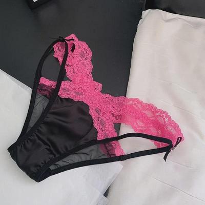 «Летние кружевные трусики 2024 года»: Бесшовный, чистый хлопок, промежность, стильный дизайн для женщин и девочек.