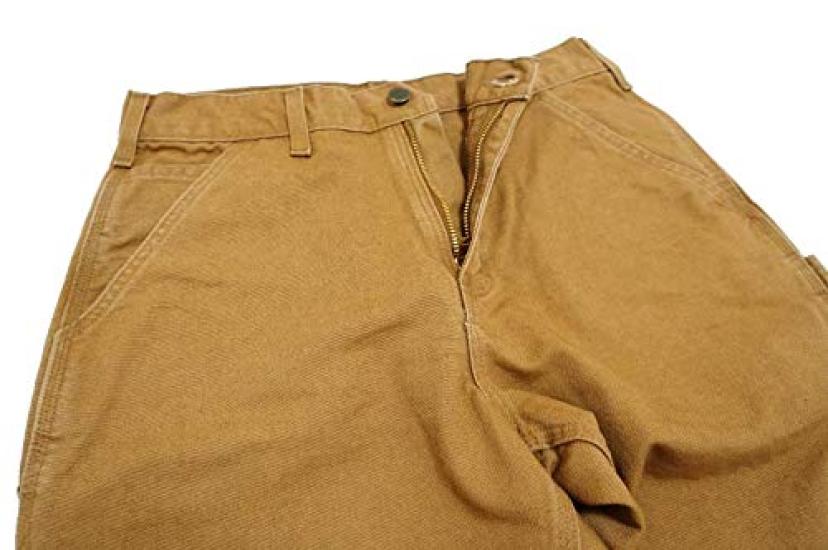 carhartt B11 Стиранные Джинсы Художника с Утиной Тканью W30 L30 Цвет Carhartt Brown