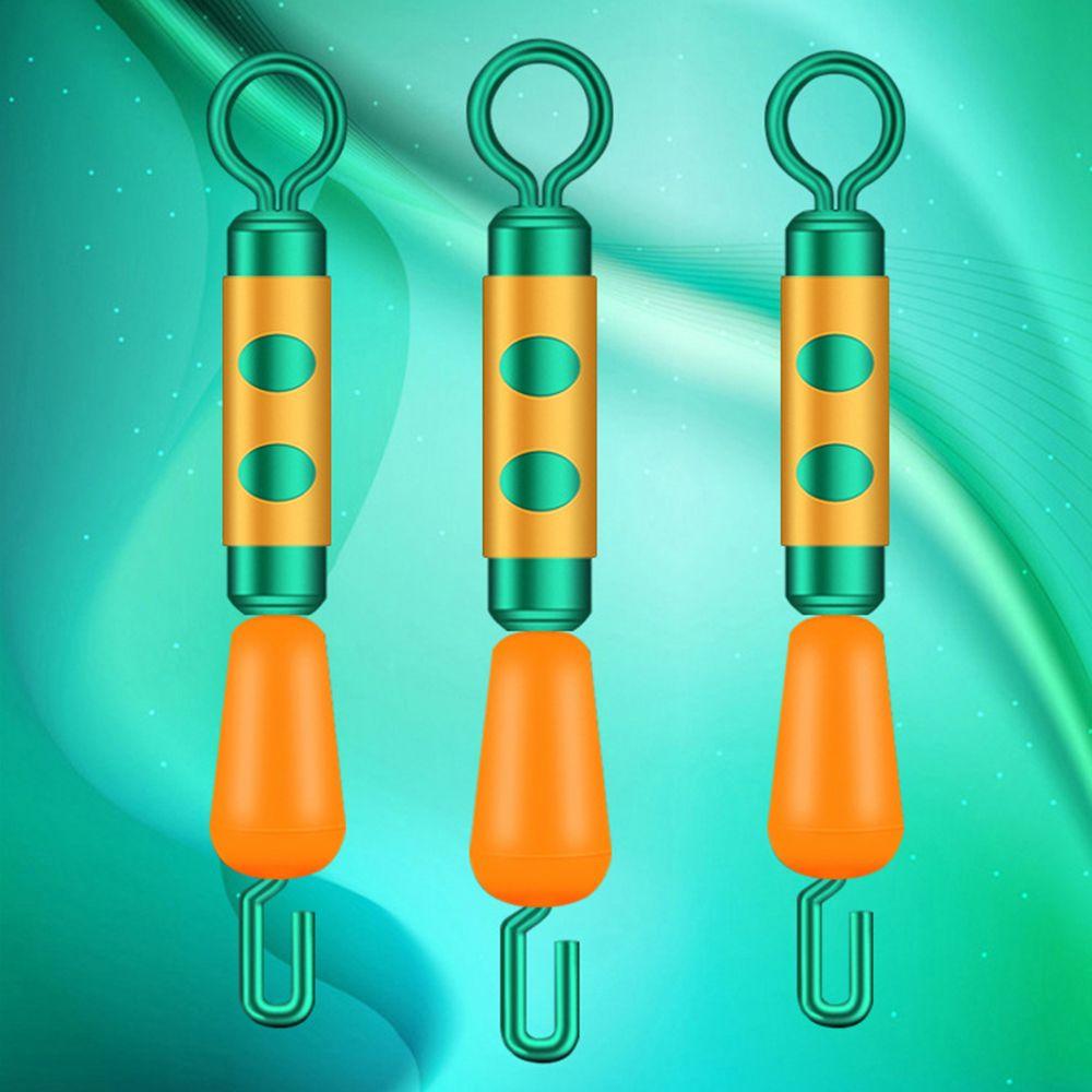 Connector Quick Opening Silicone Swivel Wire Set Unloading Force Splay Ring Fishing Hook Connector
