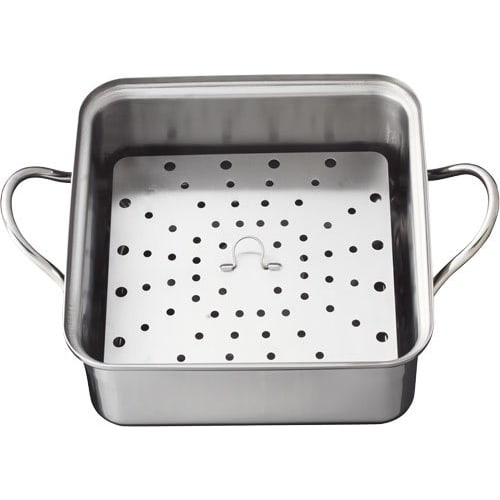 Kai Corporation Stainless Steel Steamer Basket Pot, 19cm, by Wakiya Tomoyuki, Made In Japan