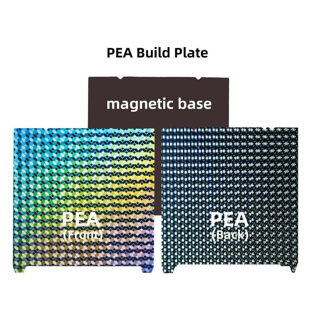 For Ender 3 V3 SE 235x235mm Texture PEI Smooth PEO PET PEF Sheet Spring Steel Build Plate For Creality K1/ Ender3 V3-SE/S1 Pro.