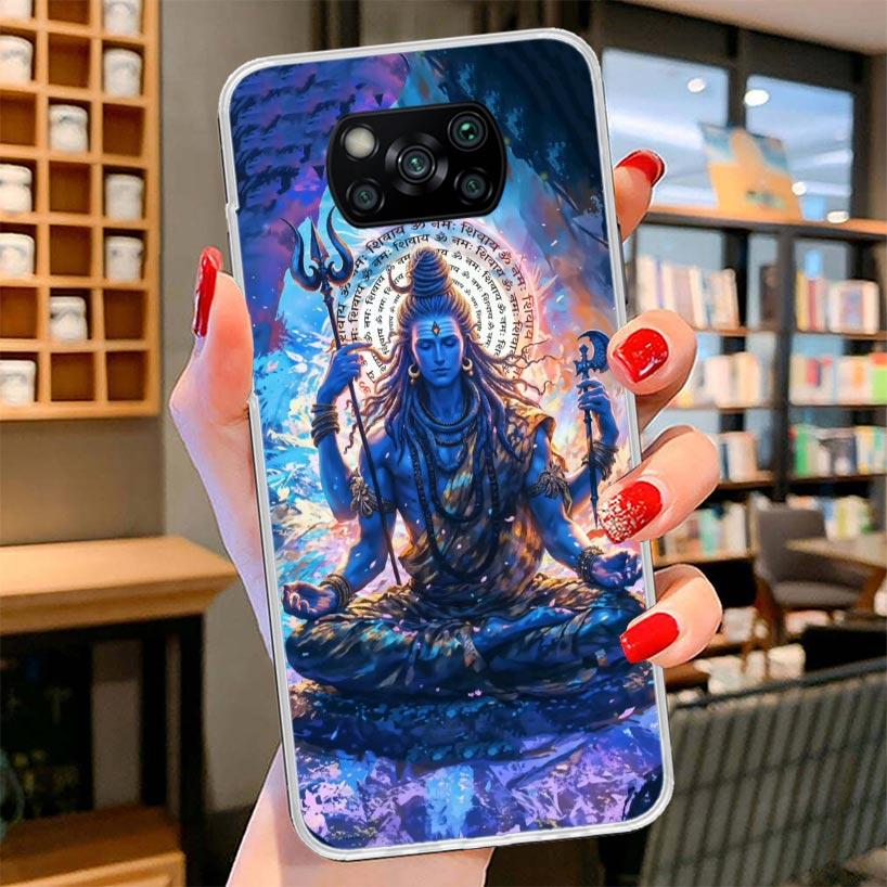 Lord Shiva Hindu God Buddha India Cover Phone Case For Xiaomi Poco F7 Ultra X7 X6 X5 Pro M7 Redmi 15C 15 13C 13 12C 12 10C 10 9A