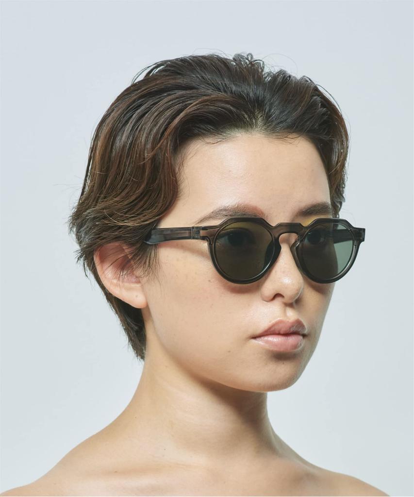 Jugaad 14 Made In Japan Sunglasses HORIZON CLEAR Horizon Clear FREE Black [Jugaad14]