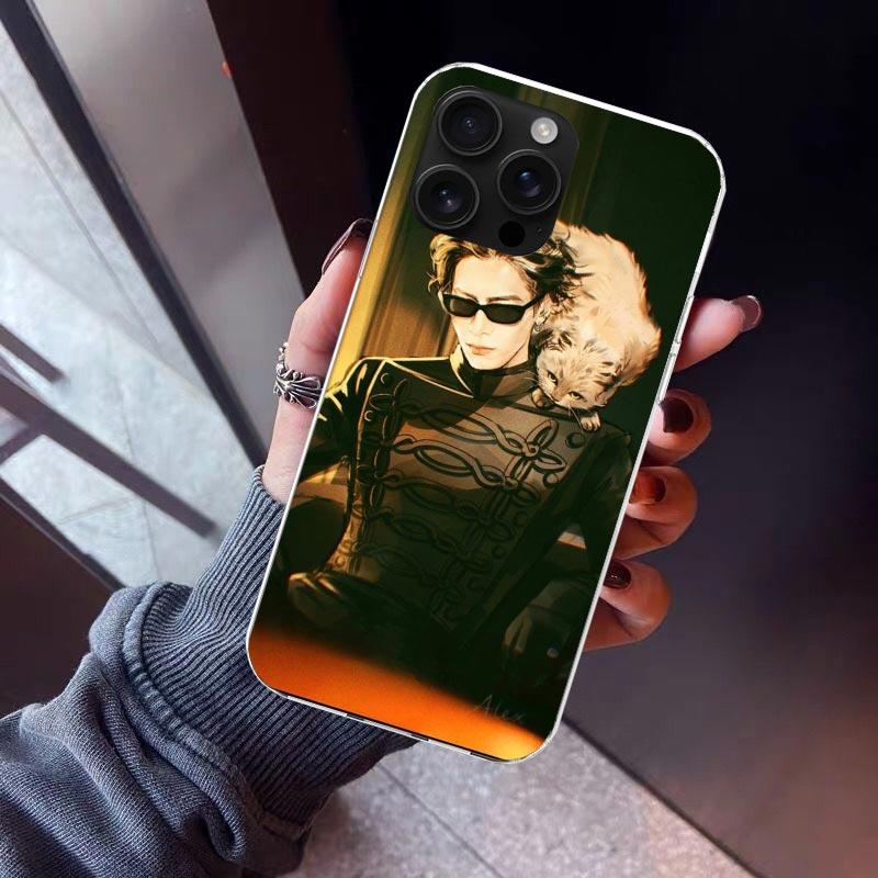 Чехол для телефона певца J-Jackson Wang для iPhone 17 Air 16 15 Pro Max 14 Plus 13 Mini 12 11 Чехол 7 8 SE Силиконовый корпус Печать Fundas