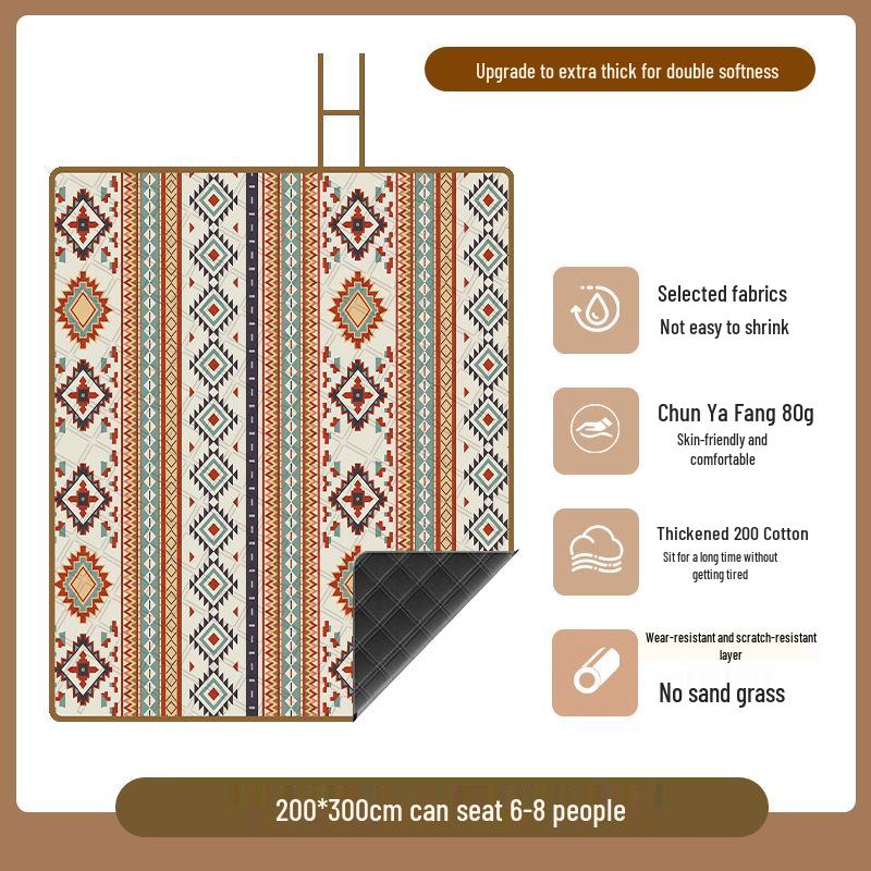 Thickened Portable Non-Slip Outdoor Baby Crawling & Picnic Mat