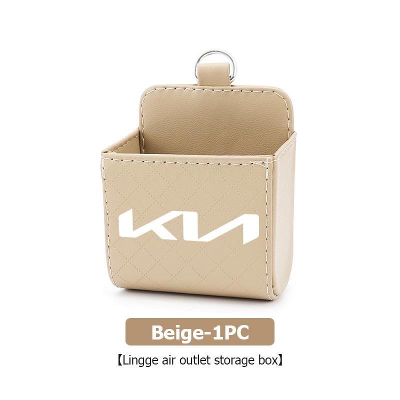 For KIA Multifunctional Car Air Outlet Storage Box Hanging Phone Organizer Tool Auto Accessories Stinger Optima Cerato Soul