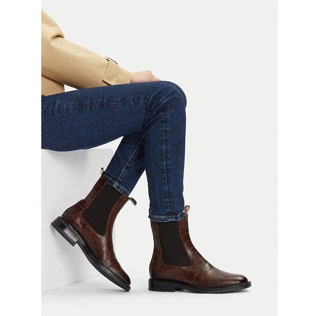 Ботинки Челси Gino Rossi C-PETRA-25478PE-C Brown