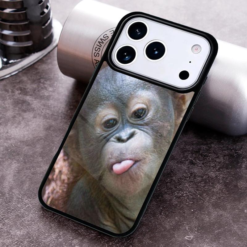 МИЛЫЙ ОРАНГУТАН обезьяна МАЛЫШ 2 Чехол для телефона для iPhone 17 16 15 14 13 12 11 Pro Max Plus 17Air Мягкий силиконовый чехол