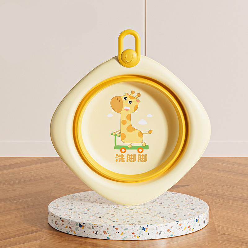 Складной умывальник, таз для стирки, складной умывальник, дизайн со шнурком, таз для купания, умывальник для ежедневного умывания лица, рук