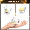 6/12 Pcs Hanging Glass Tealight Globe Candle Holder with LED Candles for Home Outdoor Garden Wedding Party Tree Decoration