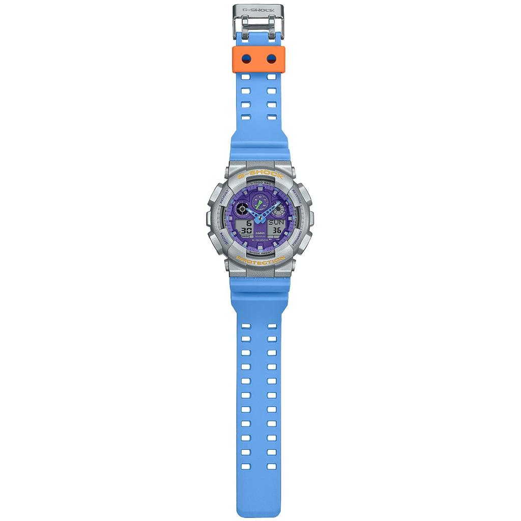 Casio Мужские часы G-Shock Euphoria Series GA-100EU-8A2JF Blue [Японская модель]