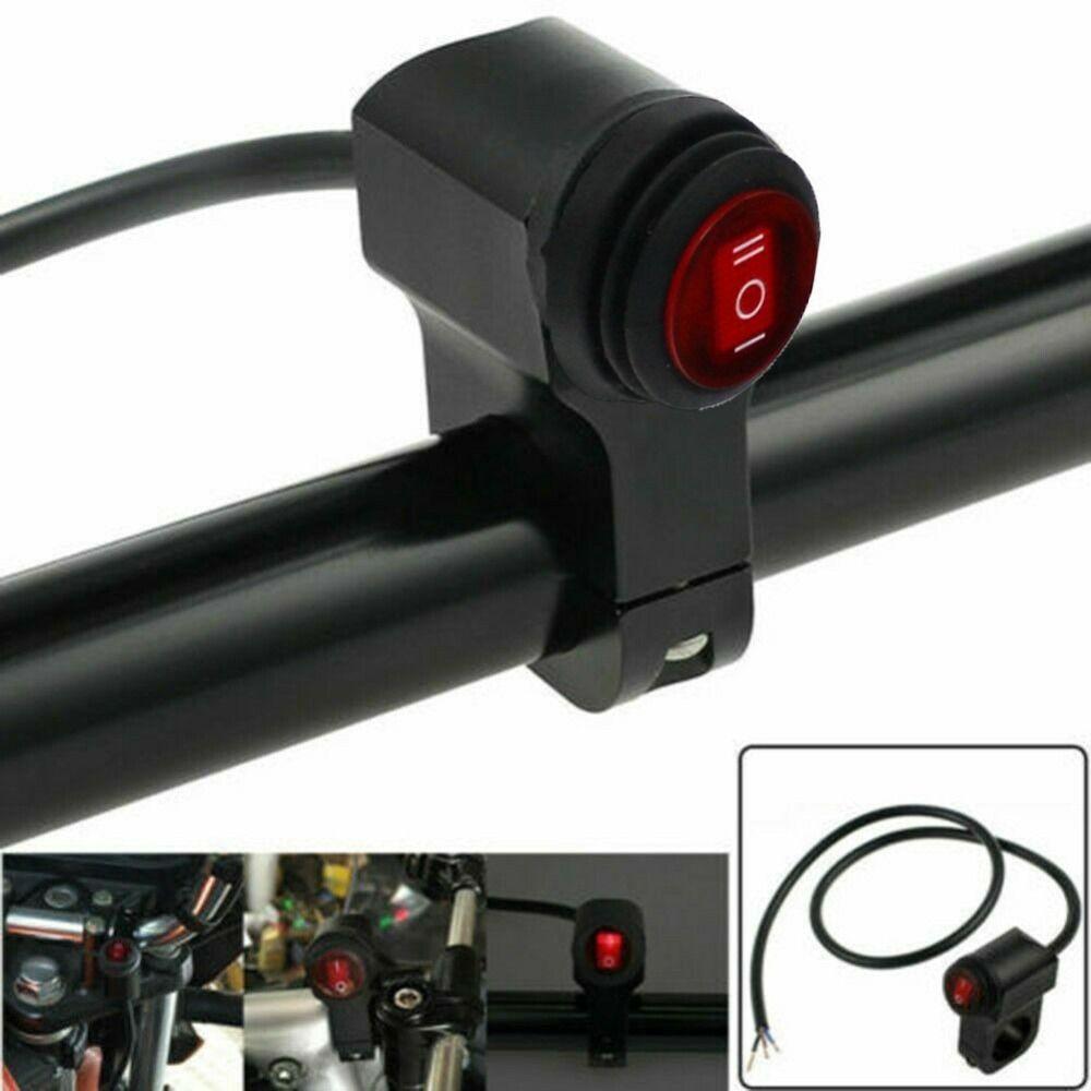 Light Control Button Light Indicator Switch Motorcycle Handlebar Switch Moto Light Controller