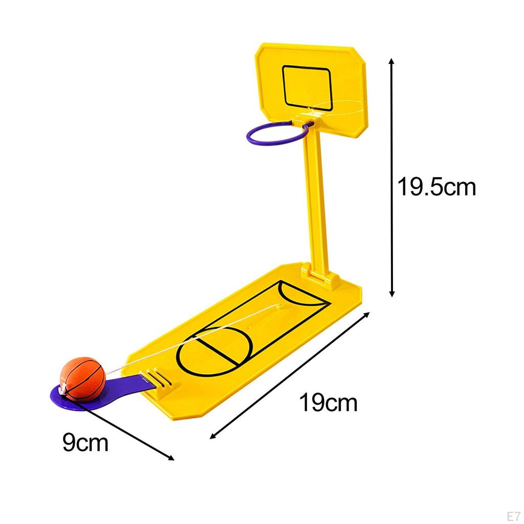 Desktop Basketball Toy, Mini Machine Board Game, Miniature Foldable Hoop Toy
