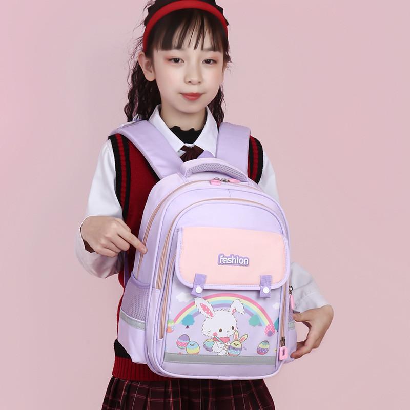 Childrens Casual Oxford Bookbag With Stressrelief Design For Primary School Students