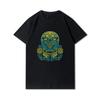 Plus Size 30 Patterns Cotton Harajuku Men T-Shirt Skull Print Tees Round Neck T Shirt Casual Tops