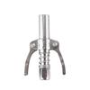 long double-handle electroplated nozzle