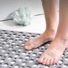 Bath Mat Non-Slip Shower Carpet with Drainage Holes Strong Suction Cups Design Bathroom Mat for Home