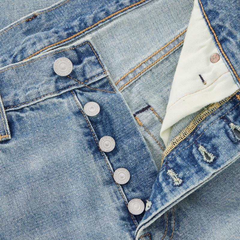 Levi's Jeans Men's Light Blue Moderate Straight Fit Pants 00501-3521