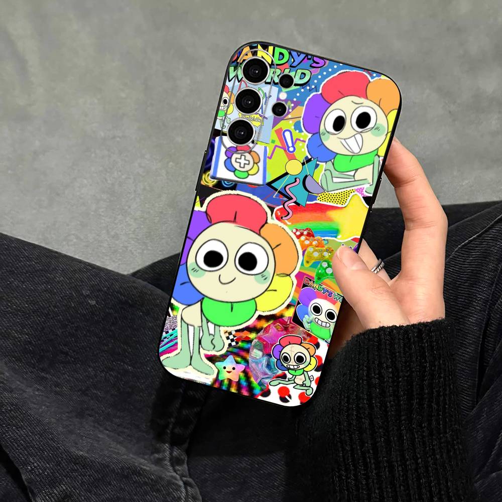 D-Dandy World Чехол для телефона для Samsung S25, S24, S21, S22, S23, S30, Ultra, S20, Plus, Fe, Note, 10, 9, 5G Черный чехол