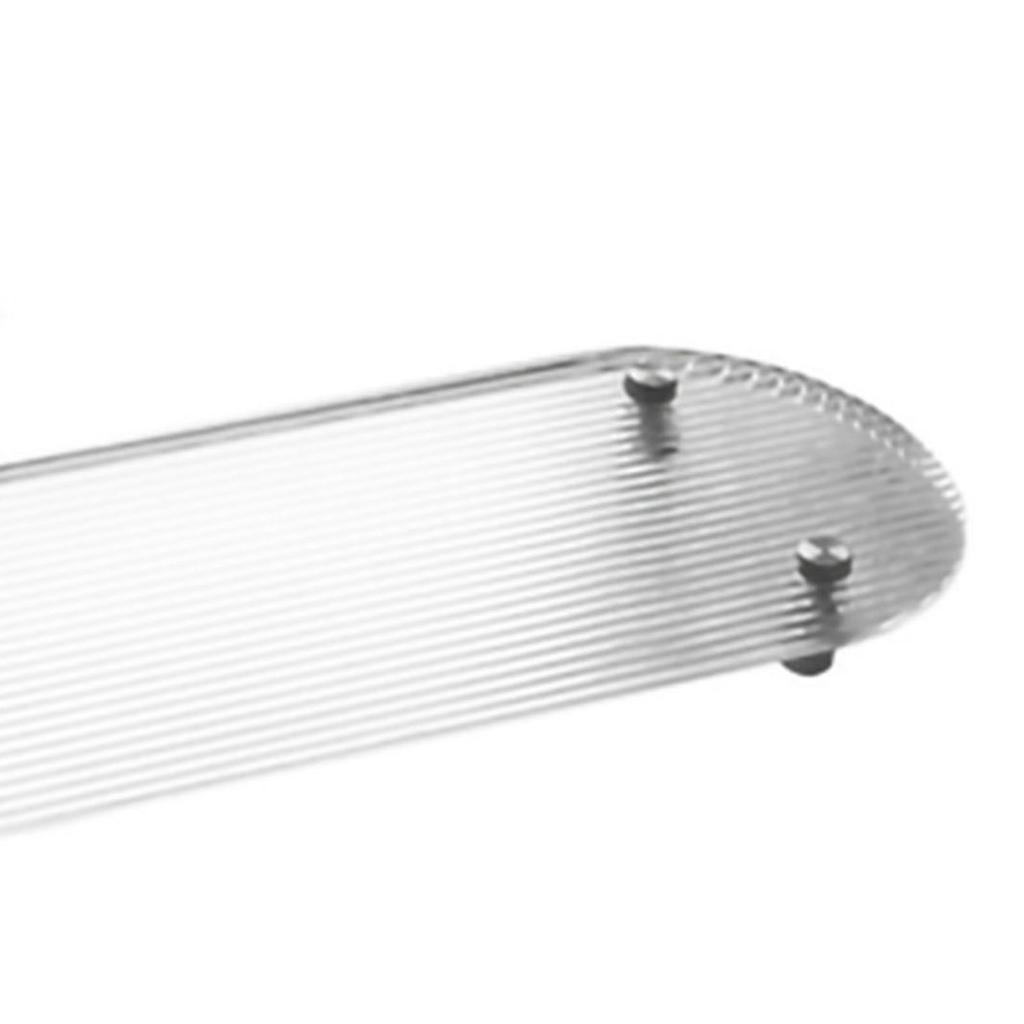 Прозрачный поднос для туалетного столика, прозрачный акриловый, простой, современный стиль, широко используемый поднос для журнального столика для семьи O