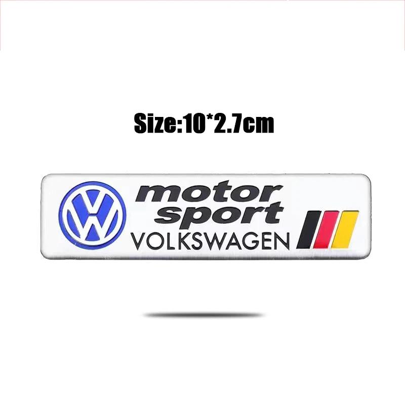 2025 Горячие Автомобильные Алюминиевые Наклейки Эмблема Для Volkswagen VW R-line R GTI Polo Golf MK8 Touareg Passat Magotan Tiguan Beetle B