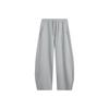 Li Ning Sports Lifestyle Series Loose Logo Mid-Rise Knitted Sweatpants Men Bottoms AKLV909-5