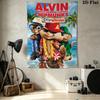 Alvin Chipmunks Wall Tapestry Aesthetic Wall Hanging Printed Fabric Blanket Decorative Tapestries For Bedroom Living Room Home Decor