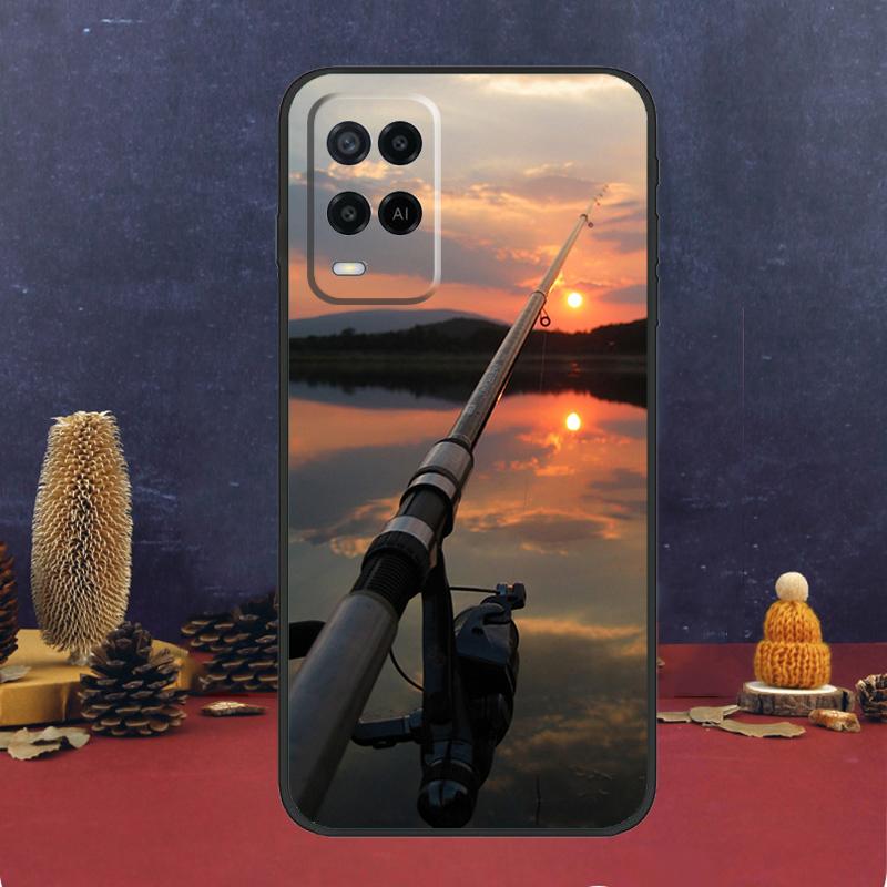 Рыболовные снасти для OPPO A58 A78 A98 A15 A16 A17 A76 A96 A77 A52 A72 A5 A9 A79 A94 A74 A57S A53S A54S чехол